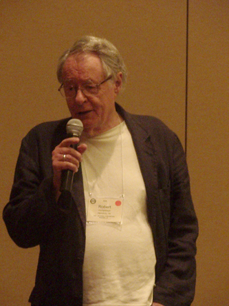 Bob Humphreys singing at Karaoke